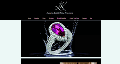 Desktop Screenshot of lauriekottkefinejewelers.com